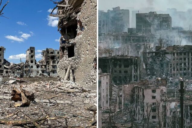 Цветущий город превратился в руины: появились жуткие фото разрушенного оккупантами Бахмута