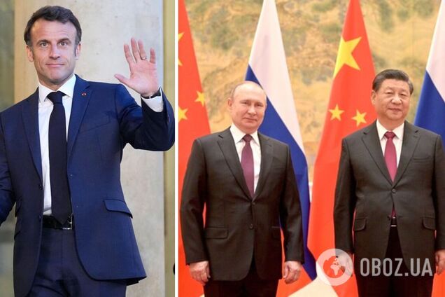 Макрон заявляє про геополітичну поразку Росії: війна тільки погіршила її становище