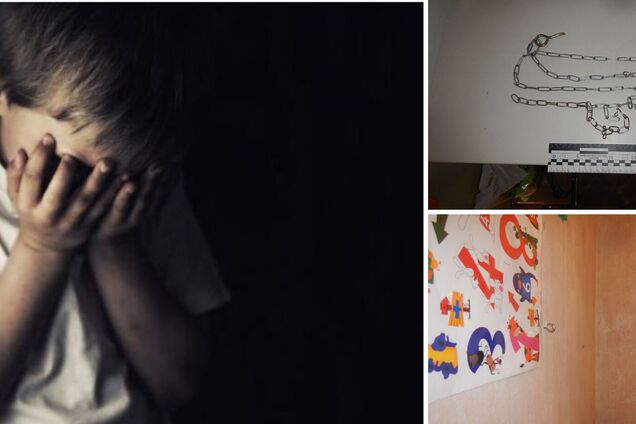 Прив’язував на ланцюг і бив по голові: у Нікополі затримали вітчима, який жорстоко знущався з 5-річного хлопчика