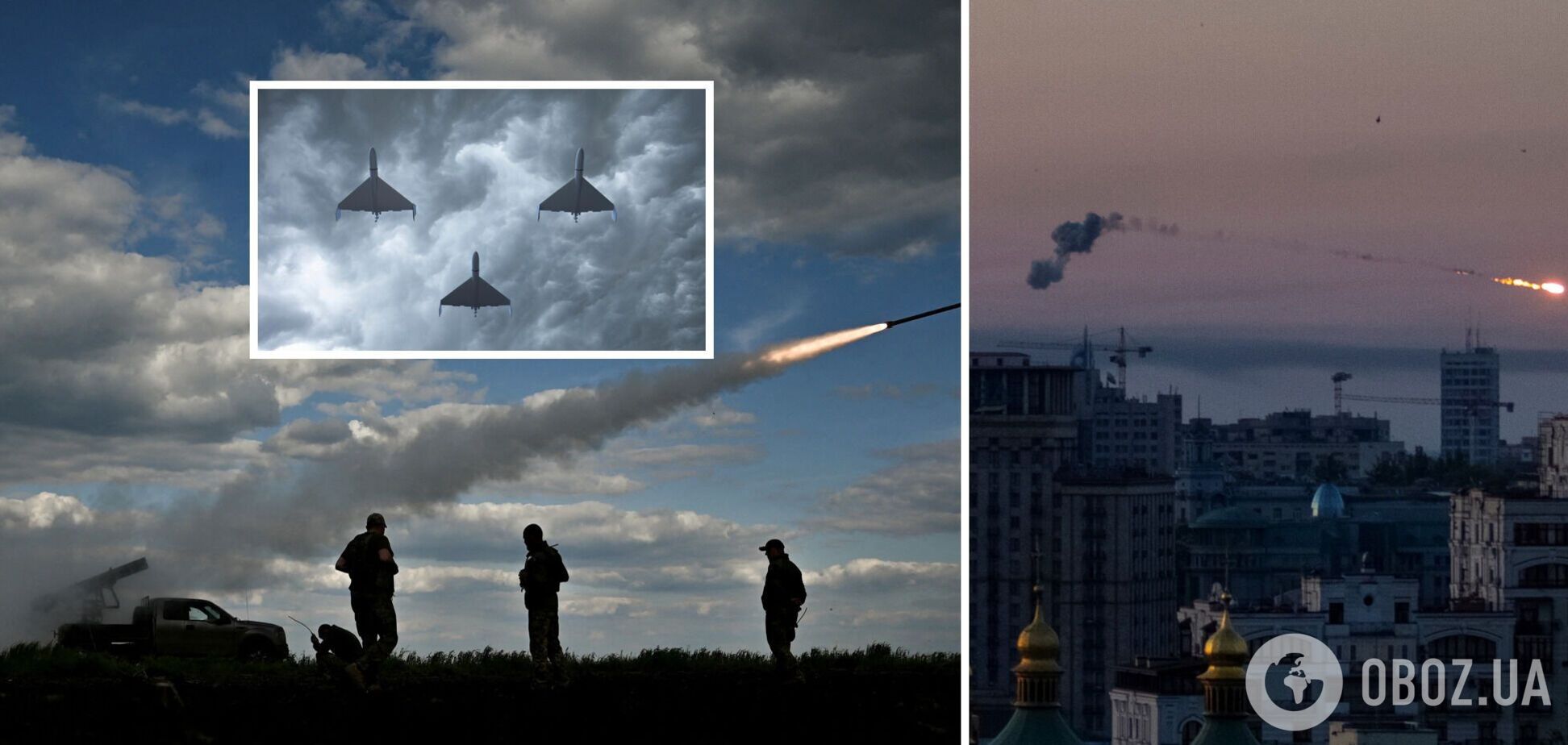 Силы ПВО отбили очередную воздушную атаку РФ: уничтожено 16 'Шахедов' и три 'Калибра'