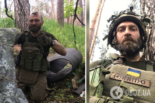 В Луганской области нацгвардеец сбил редкий вражеский БПЛА 'Элерон'. Фото