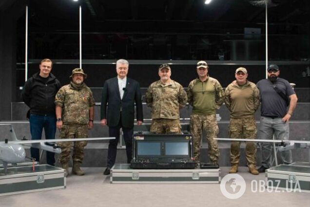 Фонд Порошенко и украинская диаспора приобрели БПЛА Poseidon для подразделения ГУР
