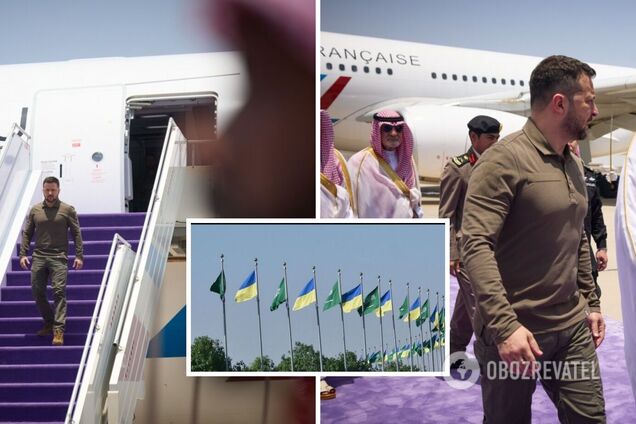 Зеленський прибув до Саудівської Аравії: провів зустріч зі спадкоємним принцом і виступив на саміті Ліги арабських держав. Усі деталі