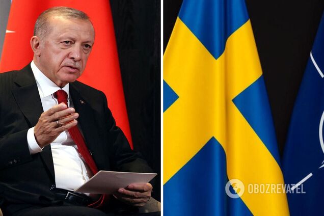 Ердоган заявив, що він не готовий підтримати членство Швеції в НАТО, і назвав причину