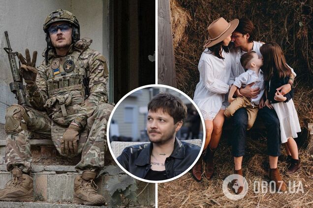 Певец-воин Женя Галич едва сдержал слезы, рассказывая о разлуке с детьми и семейном доме на линии огня