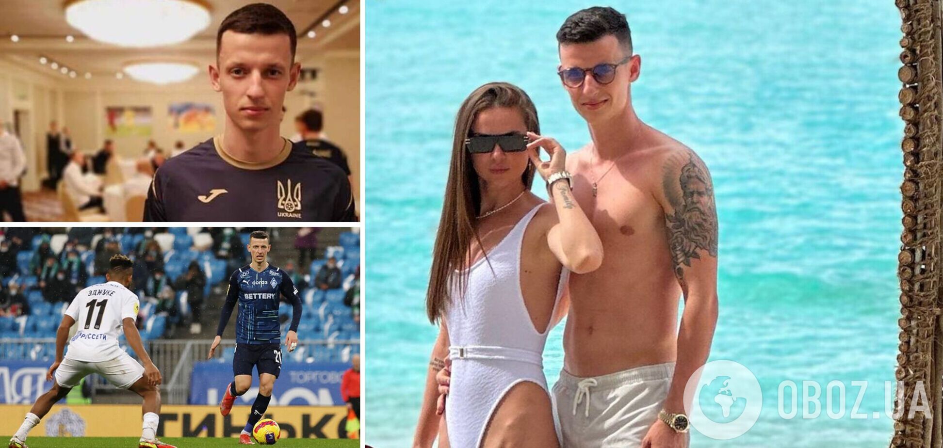 Украинский 'заложник' россиян отдыхает на Мальдивах и дарит жене салют: футболист играет в РФ, несмотря на войну