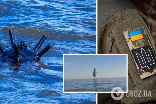 Вынесло штормом на опасное расстояние: у побережья Одесщины подорвали морскую мину. Видео