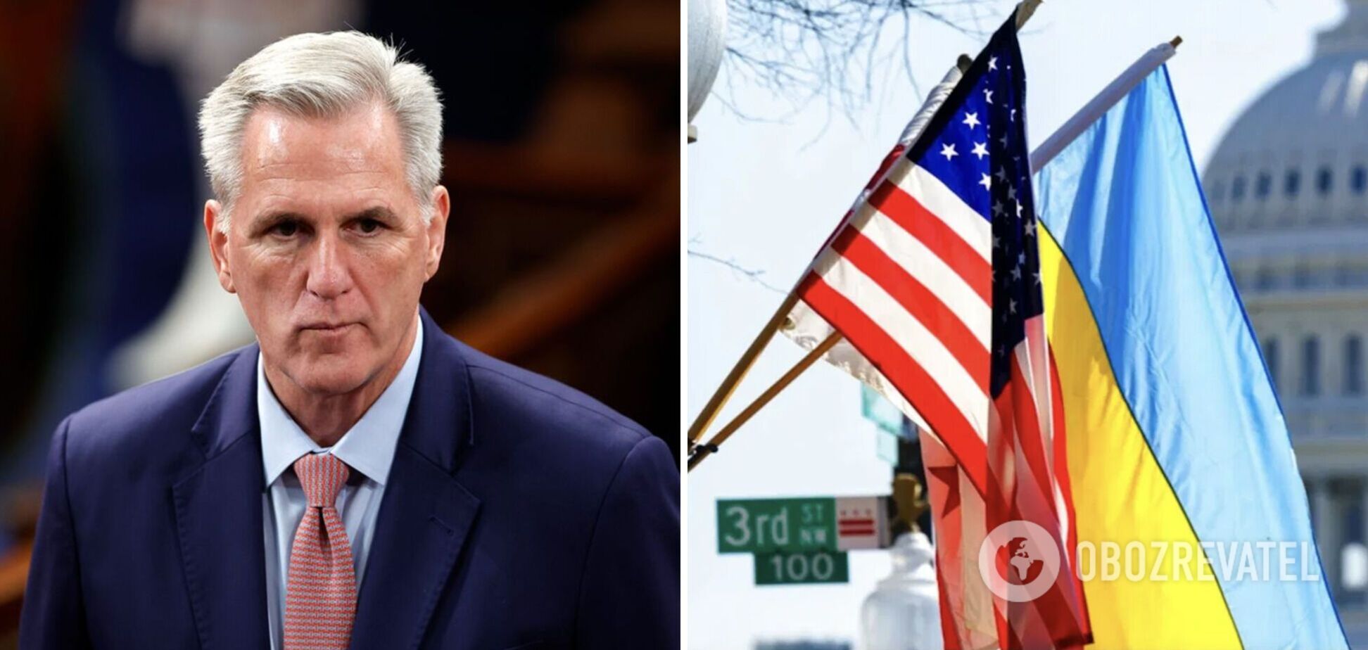 'Я поддерживаю помощь Украине': спикер-республиканец Палаты представителей Маккарти поставил на место российского журналиста. Видео