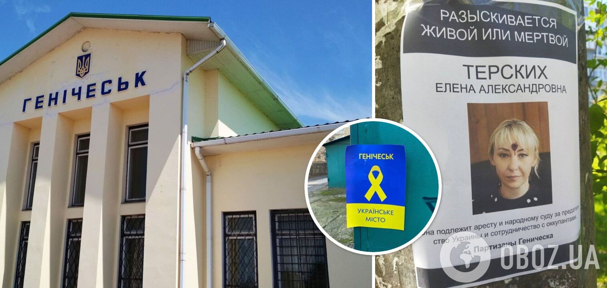 'Разыскивается живой или мертвой': партизаны в Геническе объявили охоту на гауляйтершу. Фото