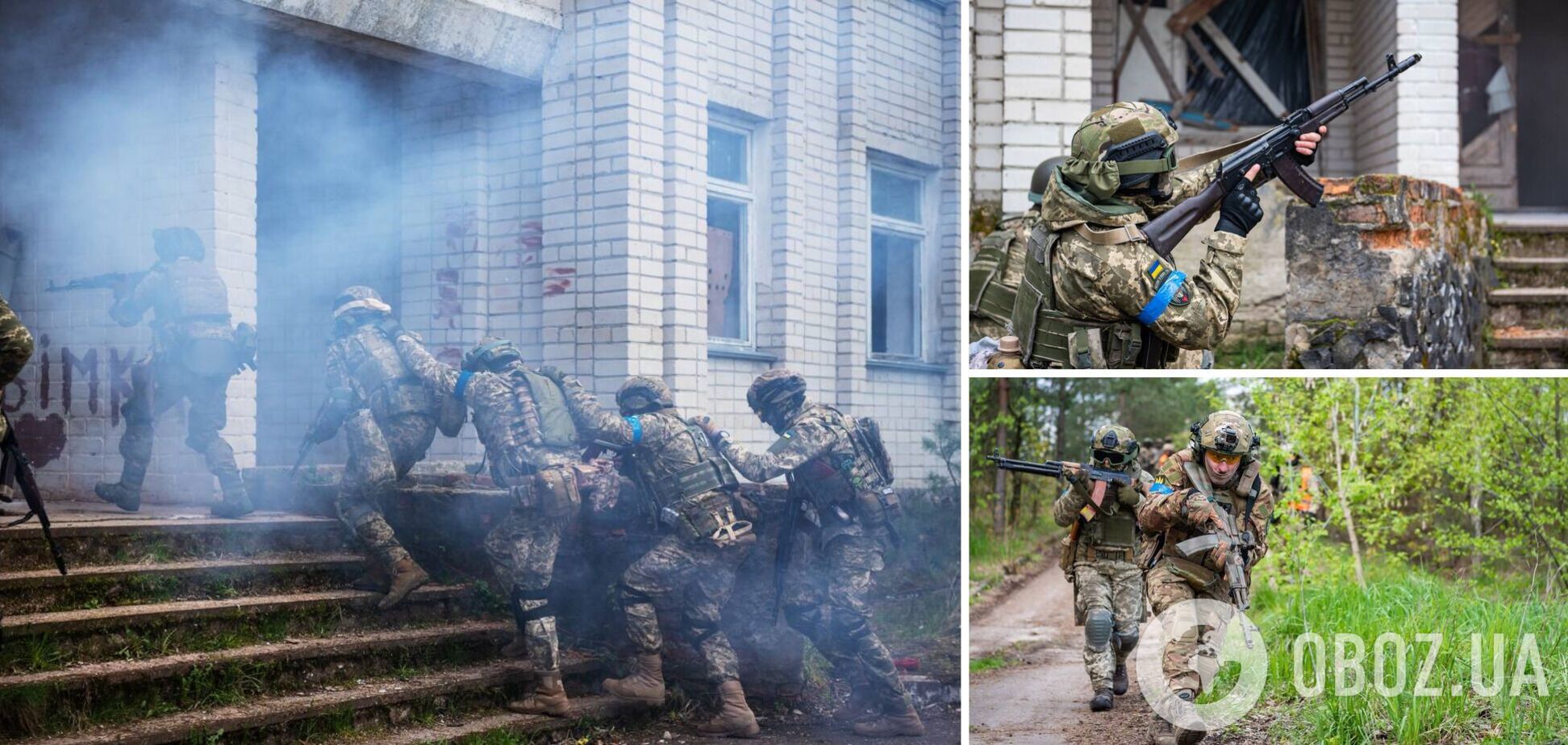 Зачистка домов и эвакуация раненых: Наев показал тактическую подготовку ВСУ в городских условиях. Фото