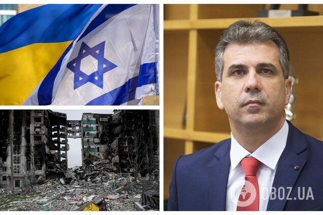 Голова МЗС Ізраїлю заявив, що країна морально з Україною, але мусить рахуватися з Росією