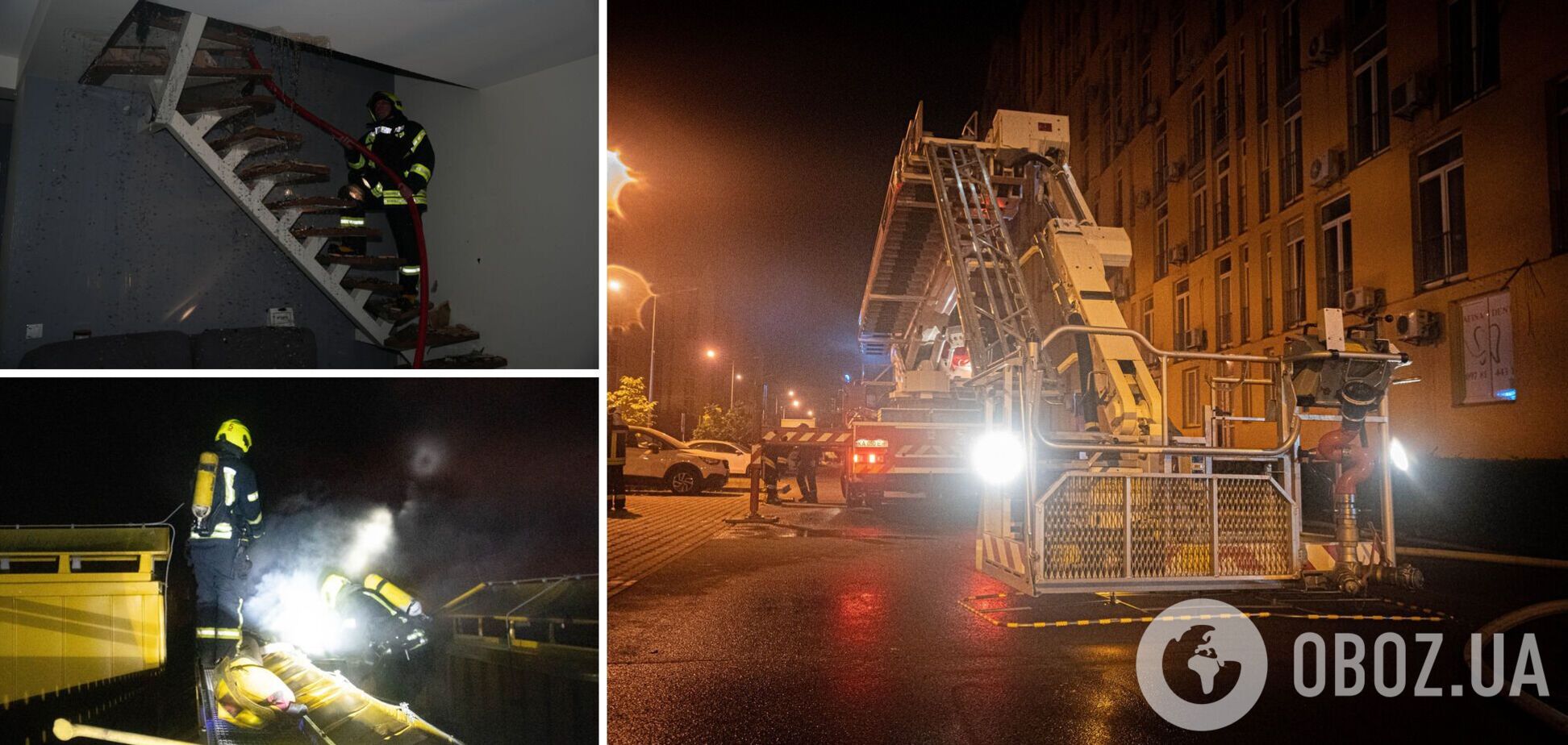 Рятувальники загасили пожежу на даху багатоповерхівки