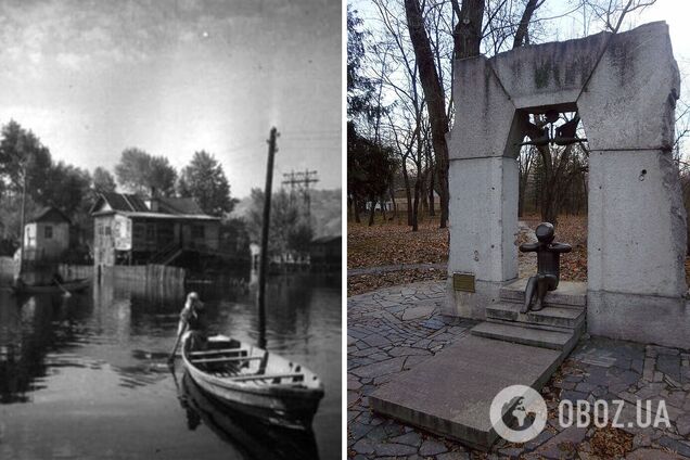 Сьогодні про Передмостову слобідку нагадує тільки пам'ятник