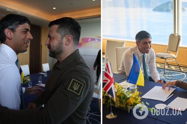 'Ты сделал это!' Сунак на радостях едва не расцеловал Зеленского в Японии. Видео