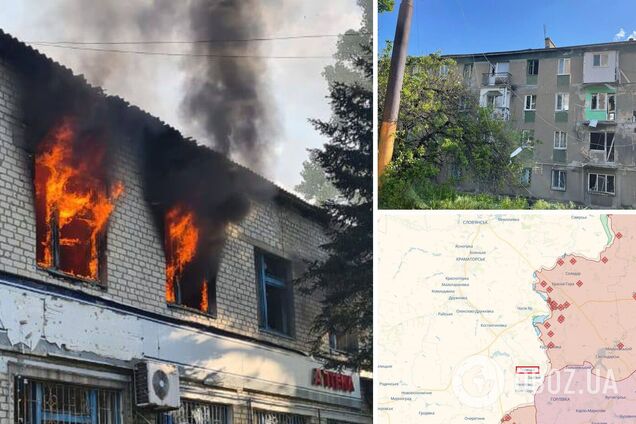 Войска РФ накрыли 'Градами' Торецк: есть разрушения, среди раненых – ребенок. Фото