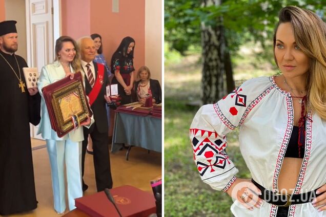 Актриса Саливанчук получила Орден Княгини Киевской Анны 'Честь Отчизны': некоторые фаны возмутились