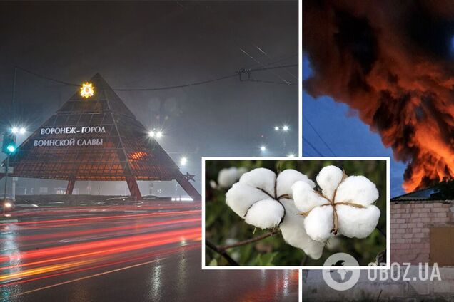 Ні дня без пожеж: у російському Воронежі загорівся склад пластикових виробів. Фото й відео
