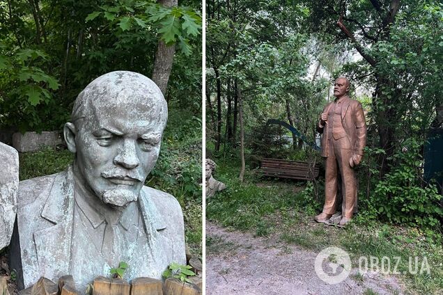 У Києві існує ціле кладовище бюстів Леніна