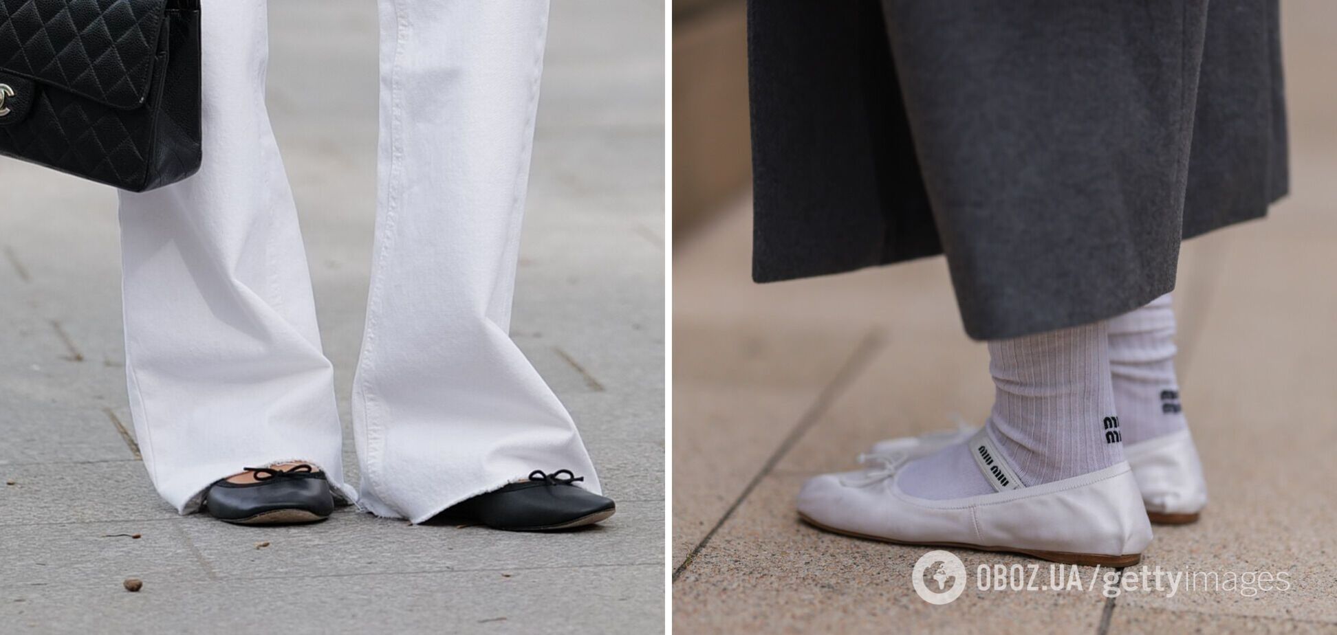 С чем нельзя носить балетки, чтобы не выглядеть нелепо: эти ошибки нельзя допускать. Фото