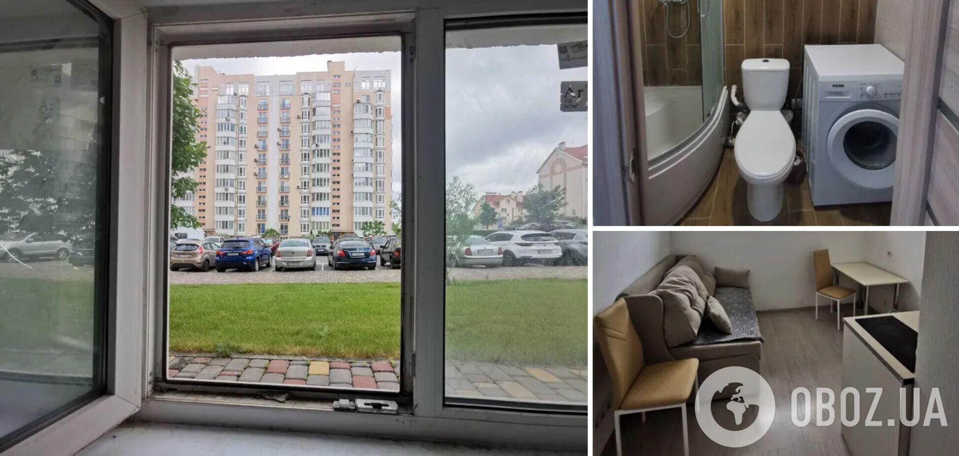 Жилье расположено на цокольном этаже