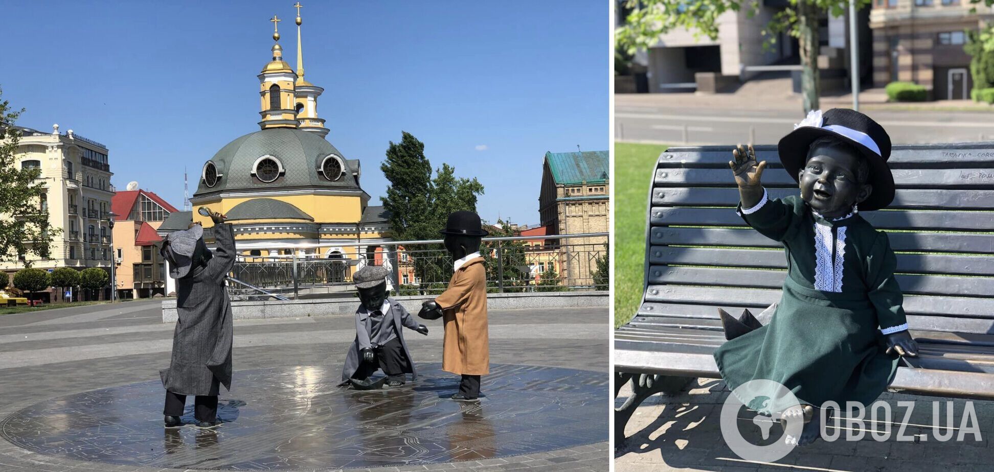 Фігурки переодягли на честь дня народження англійського письменника