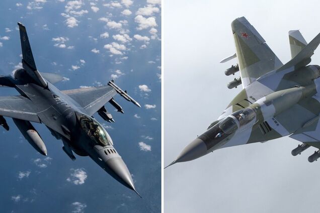 F-16 Vs МіГ-29