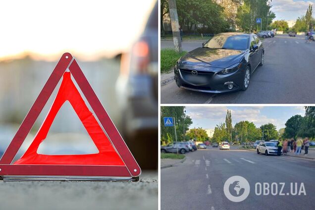 Легковик збив дітей на пішохідному переході