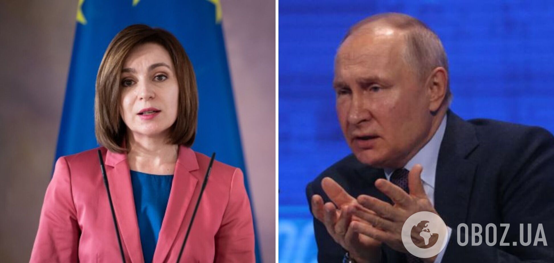 Санду відповіла, чи готові в Молдові арештувати Путіна у разі його візиту до країни 