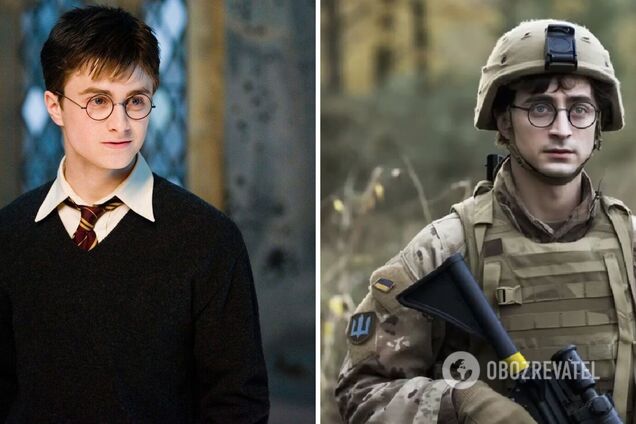 'Гарри Поттер' в рядах ВСУ: искусственный интеллект показал, как выглядели бы герои культовой франшизы на фронте в Украине