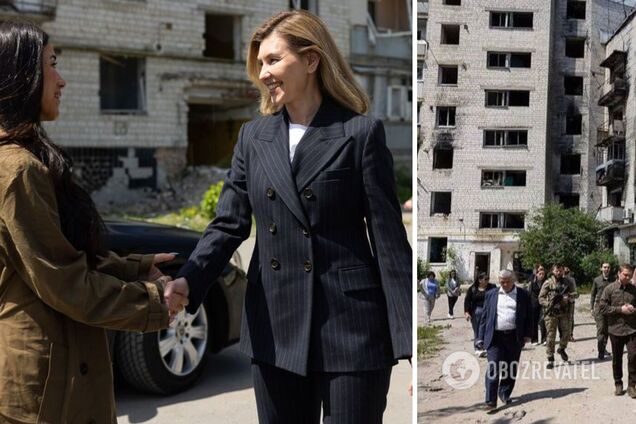 'Самой маленькой жертве – 4 года': Елена Зеленская показала Бородянку нобелевской лауреатке и рассказала о зверствах оккупантов