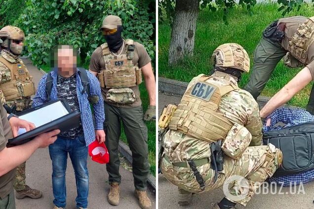 СБУ затримала у Черкасах російського агента, який збирав дані для ударів по регіону. Фото 