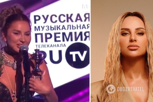 Українка стала 'найкращою співачкою року' в Росії: хто зі зрадників її підтримав