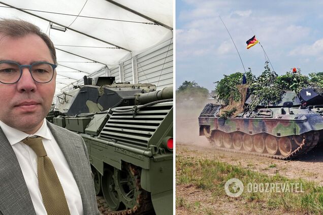 Посол України в Німеччині Макеєв показав танки Leopard 1A5, обіцяні ЗСУ. Відео