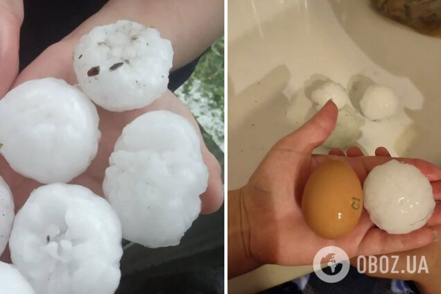 Кара небесна? У Росії випав град розміром з куряче яйце, пошкоджено десятки будинків. Фото і відео