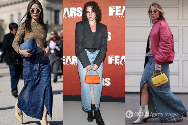 Эти джинсовые юбки будут самыми модными летом 2023: с чем их носить. Фото