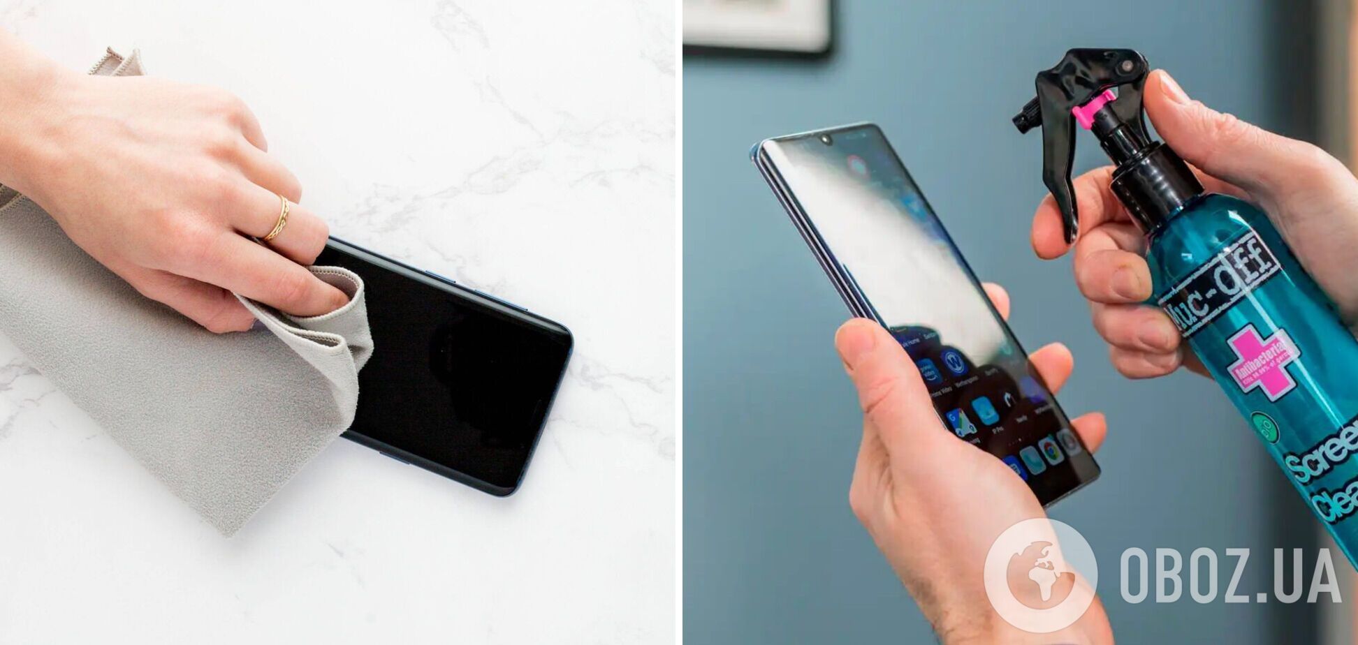 Чем нельзя протирать экран смартфона: средства, которые несут только вред