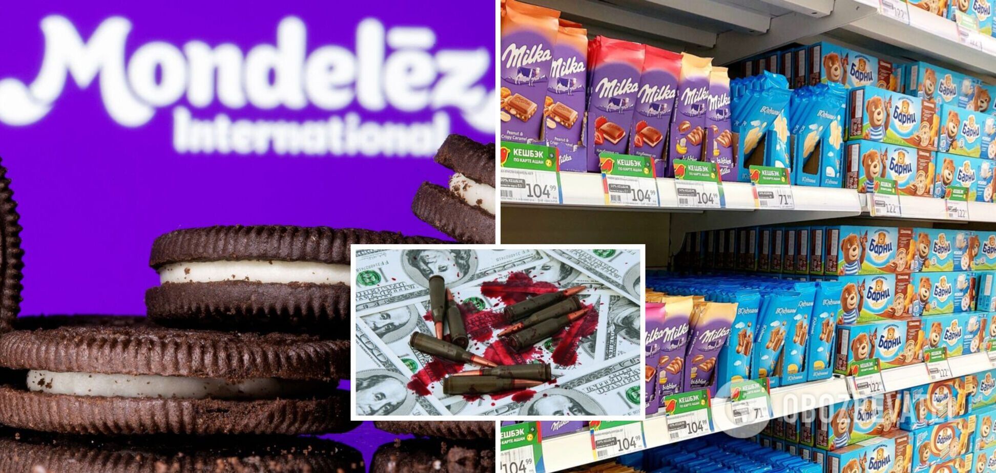 Mondelez International попал в список спонсоров войны