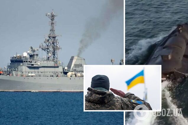 В сеть попали новые кадры атаки на российский корабль 'Иван Хурс' в Черном море: на его ремонт уйдет полгода. Видео