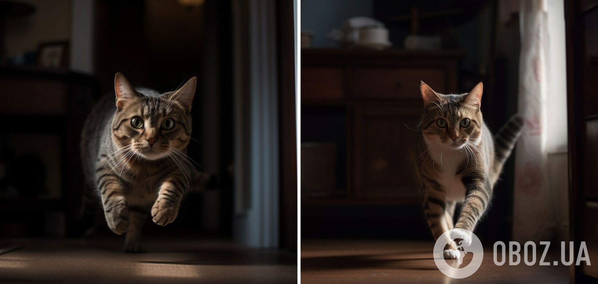 Чому коти різко починають бігати по дому: справа не в привидах