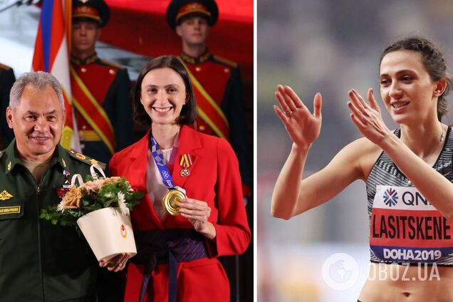 Муж Ласицкене назвал позором международной федерации слезы спортсменки из-за санкций. Ему показали фото жены в форме армии РФ