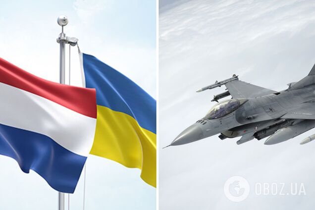 Нидерланды могут предоставить Украине истребители F-16 после обучения пилотов – Bloomberg
