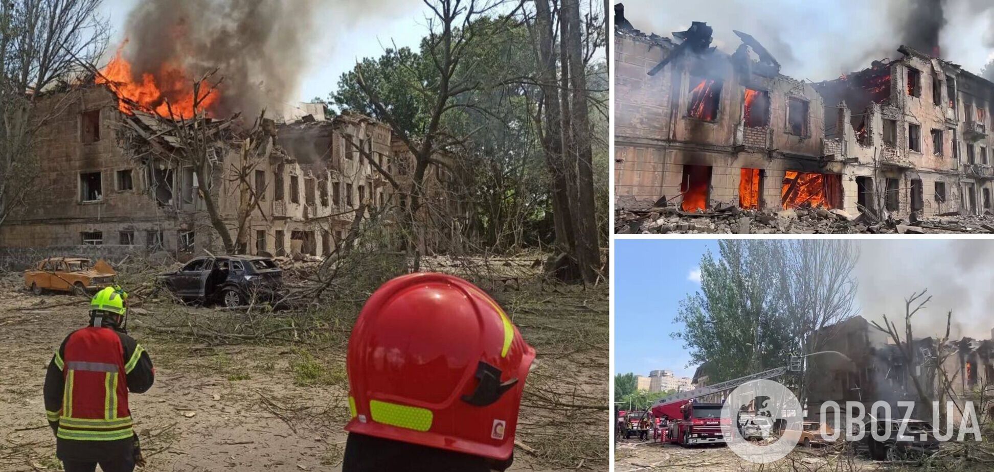 Оккупанты ударили по медучреждению в Днепре, есть разрушения: два человека погибли, количество раненых возросло до 31. Фото и видео