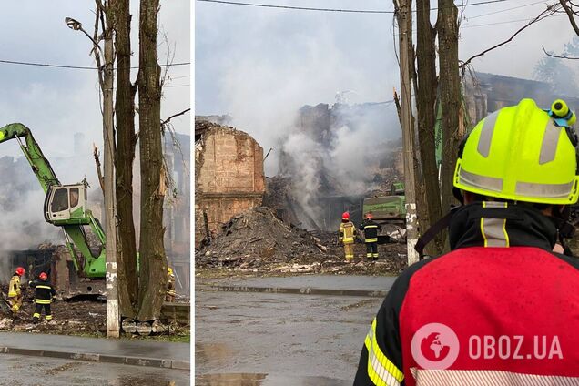 Будівлю зруйновано: ексклюзивні кадри з місця ракетного удару РФ по Дніпру