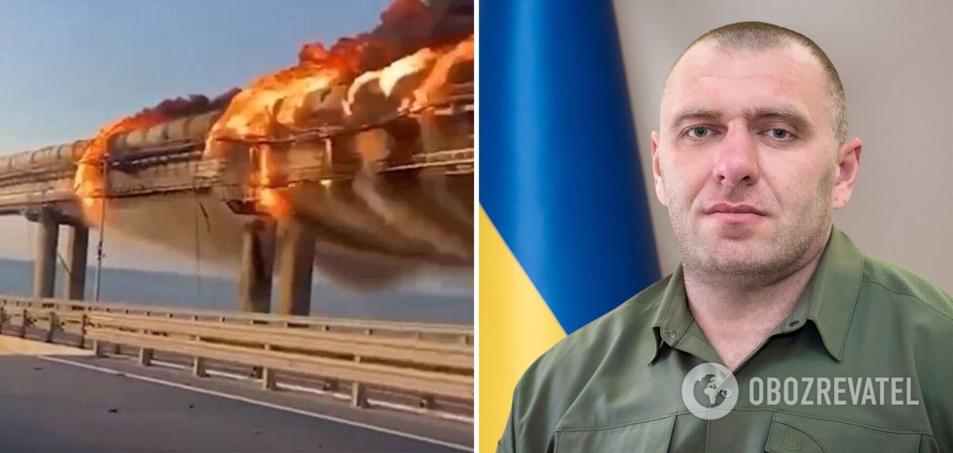 Малюк: в России за взрыв на Крымском мосту арестовали более 20 человек