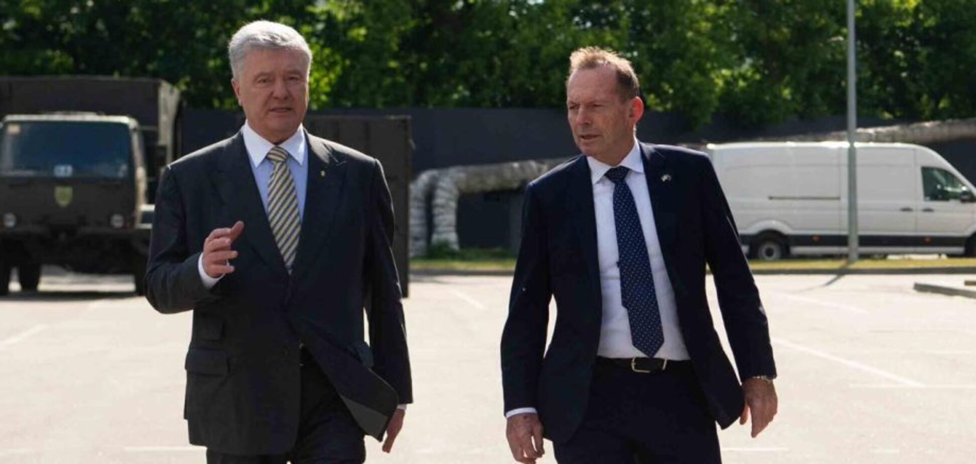 Обсудили создание трибунала для Путина: Порошенко встретился с экс-премьером Австралии Тони Эбботтом