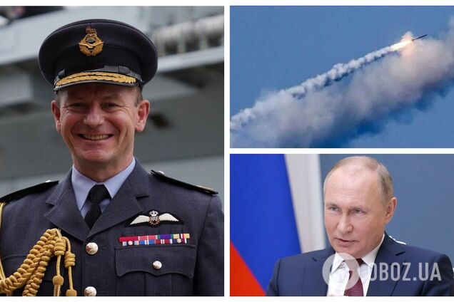 'Ми повинні зосередити увагу': командувач ВПС Британії вказав на загрози від Росії після її поразки в війні