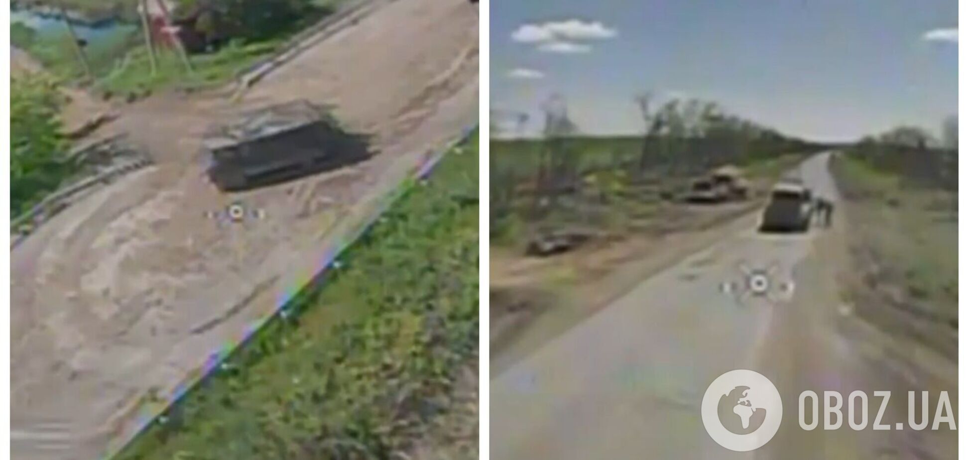 'Подарки' с неба: в СБУ показали, как уничтожают технику российских оккупантов в Украине. Видео