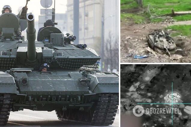 ЗСУ ударом із повітря знищили новітній російський танк Т-90М 'Прорив'. Відео 'бавовни'