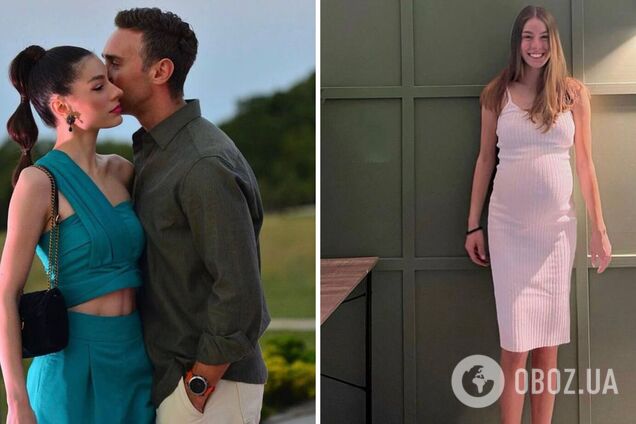 Молода дружина Іраклі Макацарія, котра довго приховувала вагітність, зачарувала фанатів чималим животиком. Фото