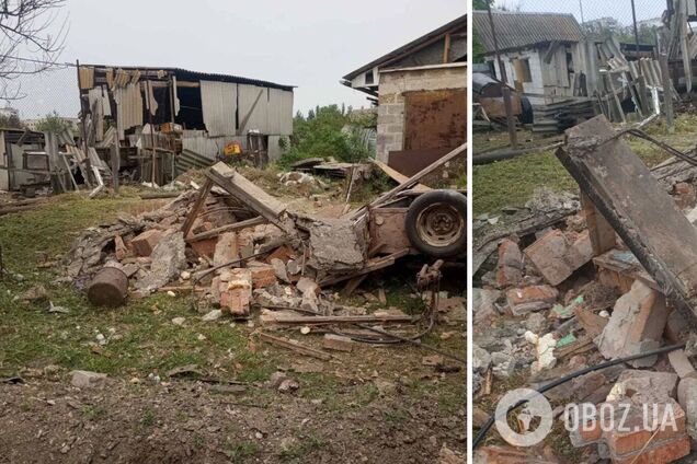 Оккупанты атаковали Запорожскую область: двое раненых, много разрушений. Фото